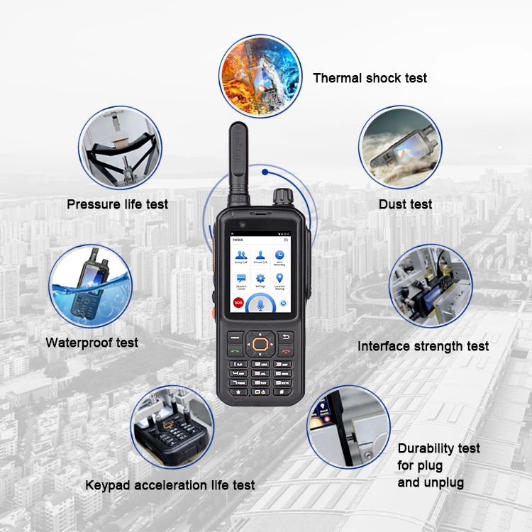 Inrico T320 4G Lte 2g 3G Network Intercom Transceiver Mobile Two Way Phone Radio
