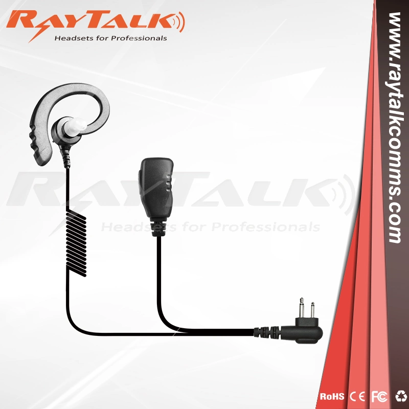 Raytalk G Shape Security Ear Piece Headset Swivel Ear Hook Em-3022 Earpiece Earphones for Two Way Radio Walkie Talkie Earpiece