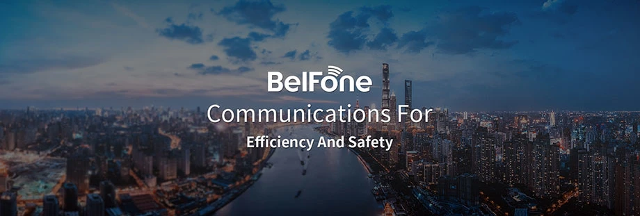 Belfone Professional Handheld Two Way Radio with Emergency Alert Button (BF-835)