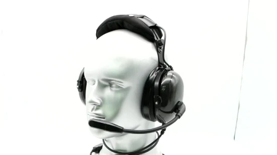 Headband Passive Anti-Noise AG-1 Aviation Walkie Talkie Earphone Nrr 25 dB