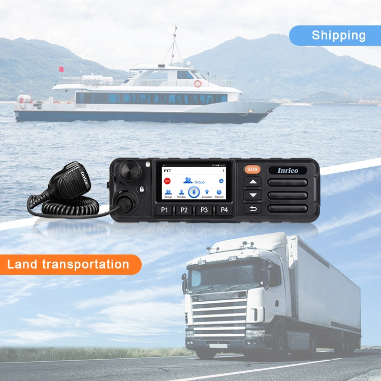 Inrico TM-7p WiFi 4G Poc Mobile Radio Wireless Communication for Truck Driver