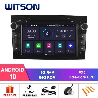 Witson Quad-Core Android 10 Car Radio for Opel Astra/Vectra/Corsa Mirror Link for Android Mobile+iPhone