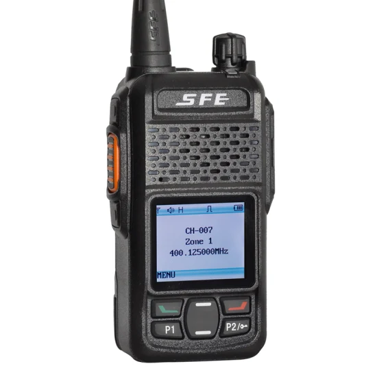 Walkie Talkie VHF Handheld Wireless Communication Two Way Radio Analog Radio Sfe SD280 5W Long Talk Range 1024 Channels
